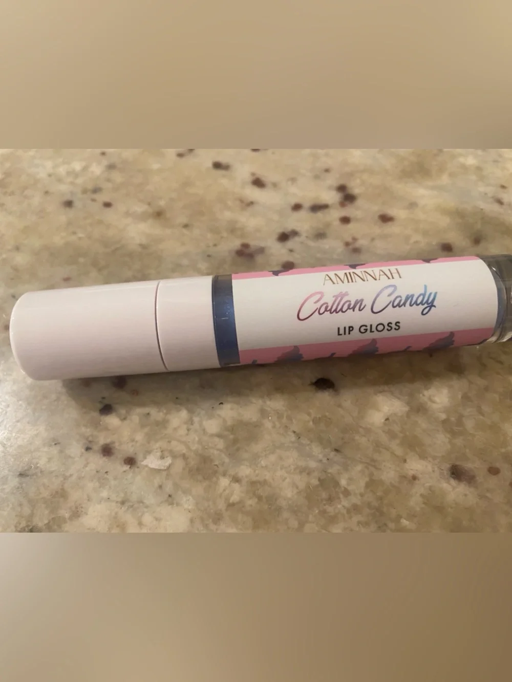 Aminnah - Cotton Candy Blue & XOXO Pink lipgloss. Full size!